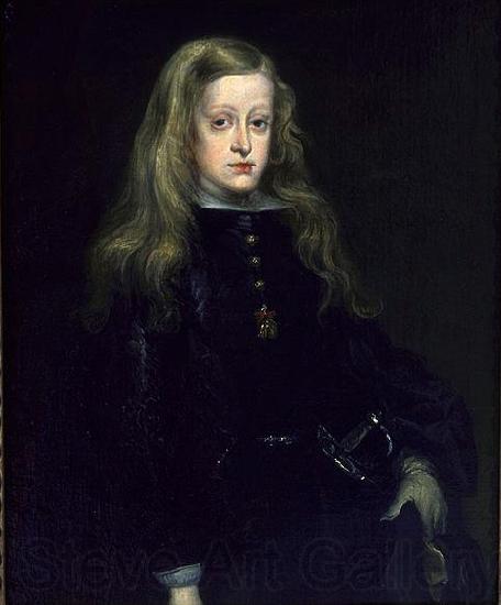 Miranda, Juan Carreno de King Charles II of Spain Norge oil painting art